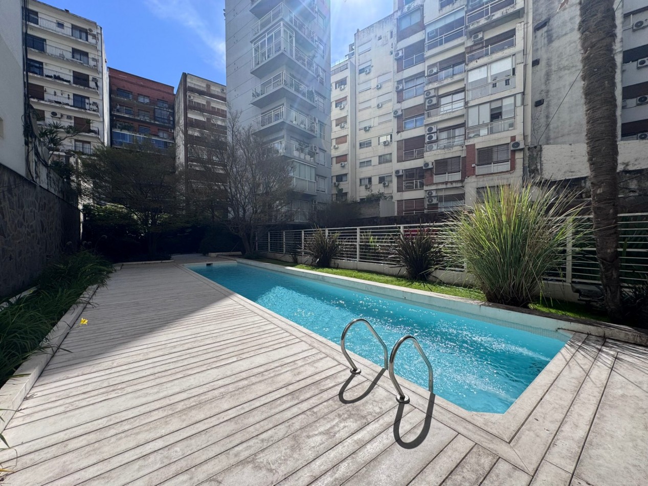 2 AMBIENTES CON BALCON Y AMENITIES - EXCELENTE ESTADO - PALERMO