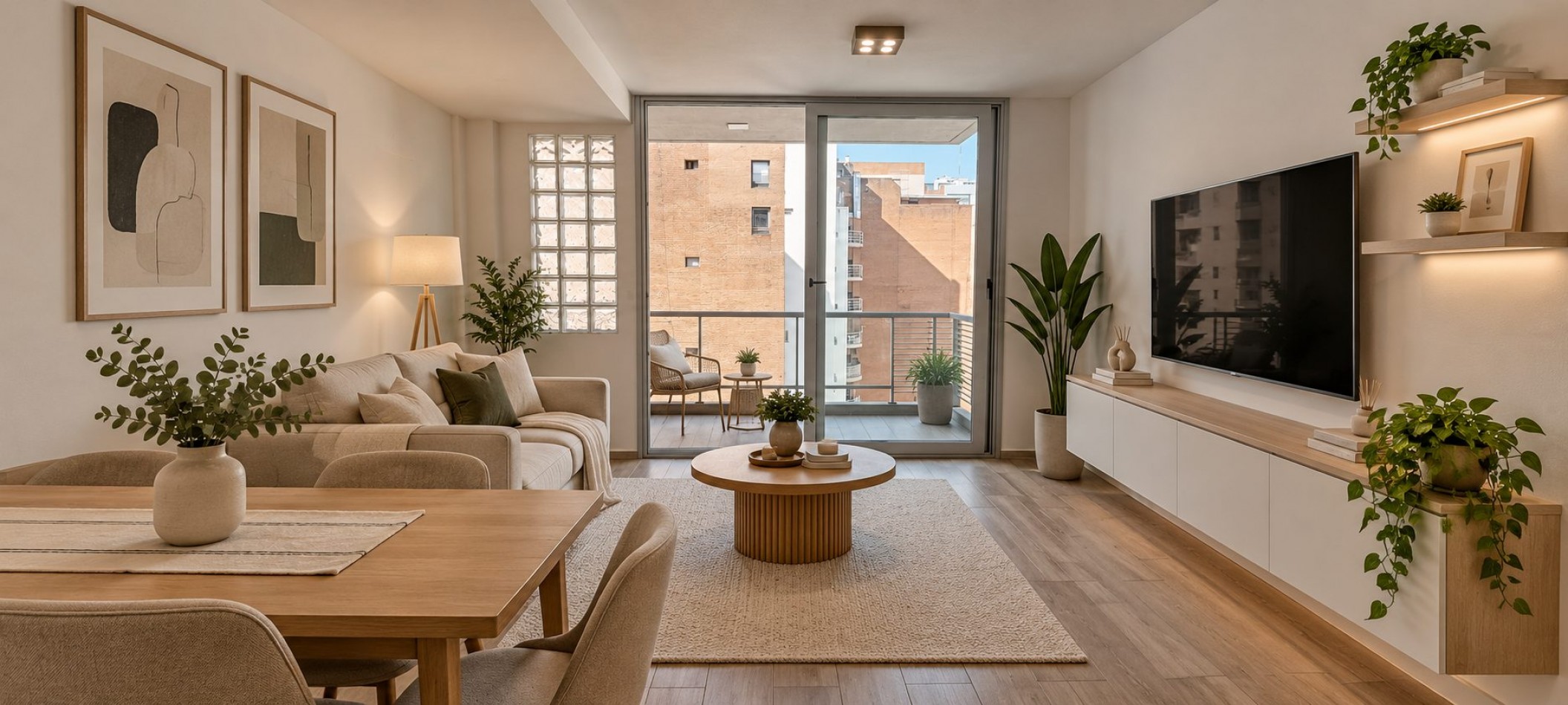 2 AMBIENTES A ESTRENAR AL FRENTE CON BALCON - PISO 7 - VISTA ABIERTA
