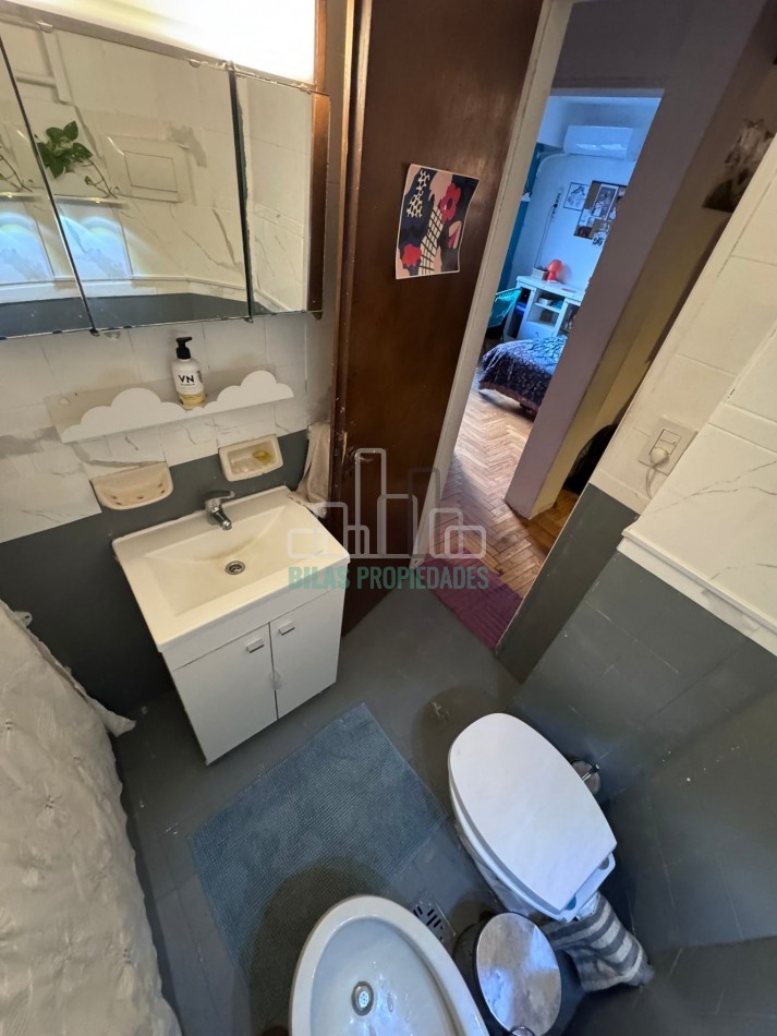 Venta departamento 3 ambientes + espacio adicional en Villa Crespo.