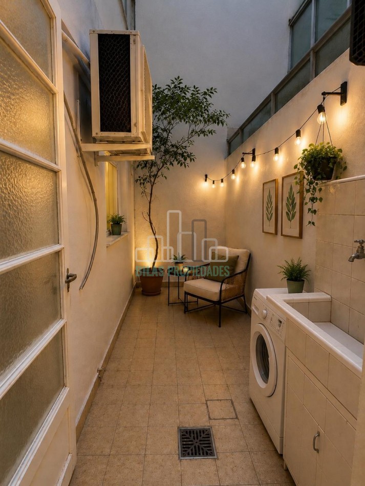 ALQUILER 2 AMBIENTES CON PATIO EN ALMAGRO 