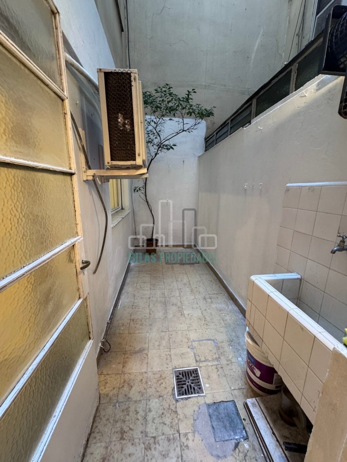 ALQUILER 2 AMBIENTES CON PATIO EN ALMAGRO 