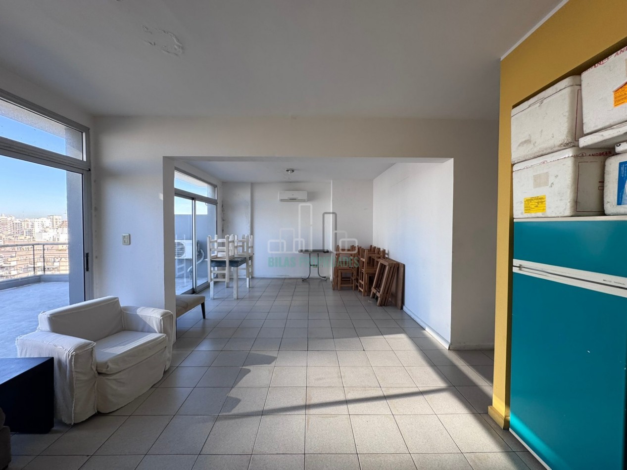 ALQUILER MONOAMBIENTE CON BALCON, VISTA ABIERTA Y AMENITIES- APTO PROFESIONAL