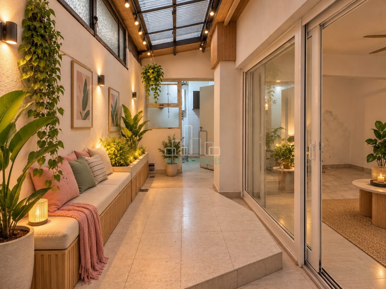 MONOAMBIENTE CON PATIO PROPIO - PARA REFACCIONAR - ALMAGRO