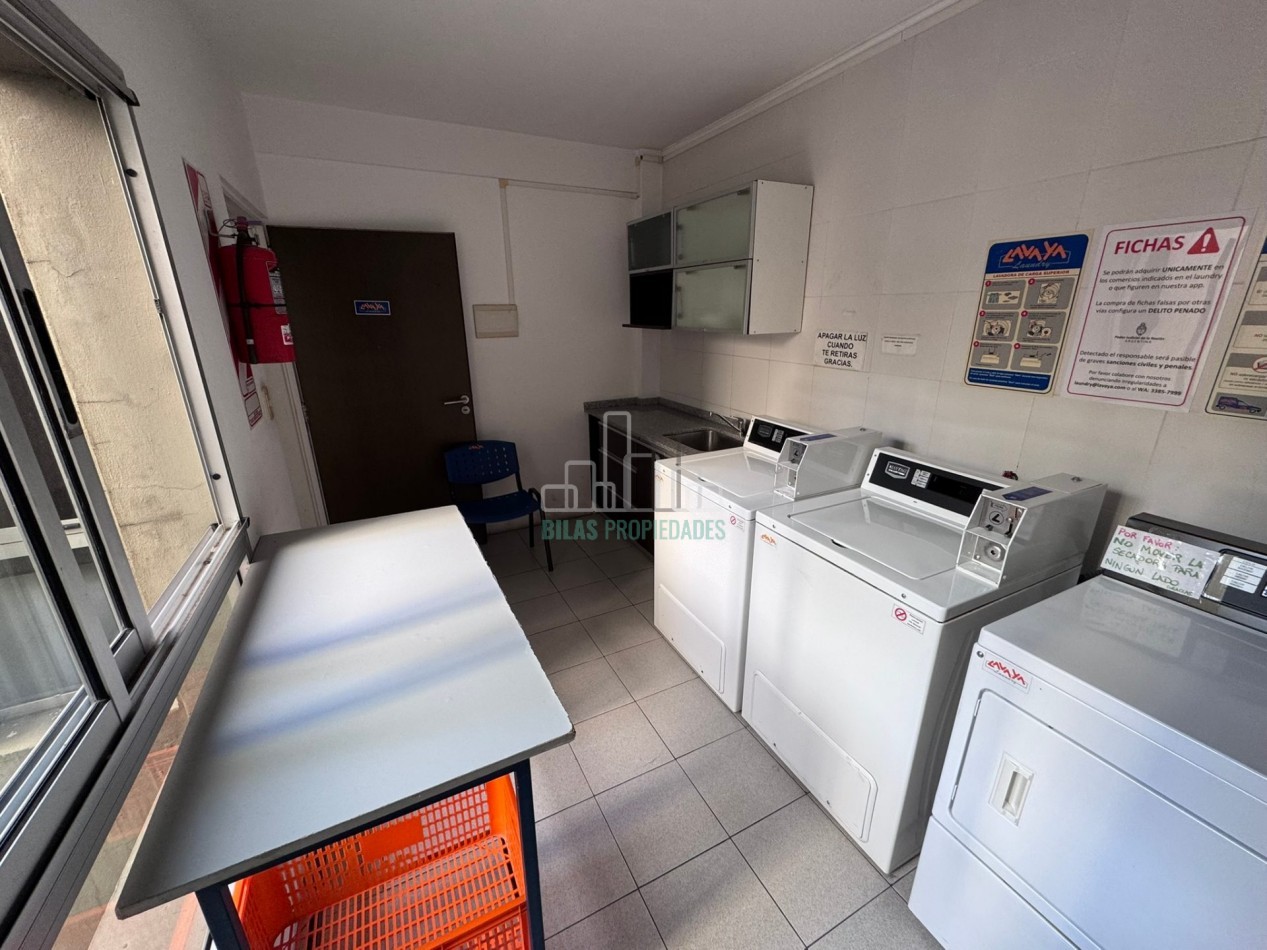ALQUILER MONOAMBIENTE CON BALCON, VISTA ABIERTA Y AMENITIES- APTO PROFESIONAL