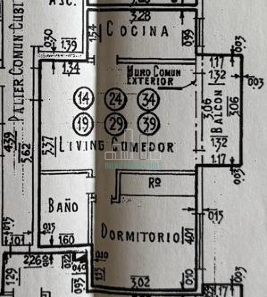 VENTA departamento de 2 ambientes con balcon al frente en Almagro