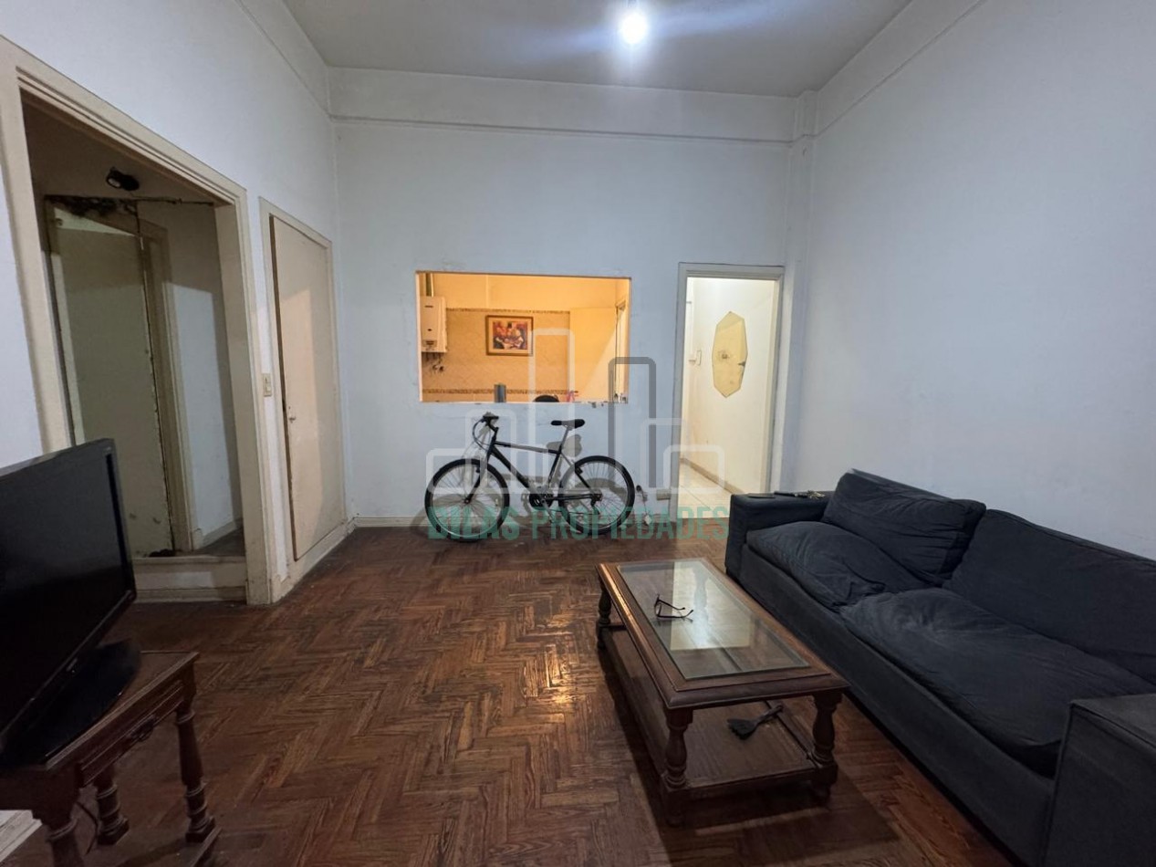 VENTA DEPARTAMENTO 3 AMBIENTES CON PATIO EN BALVANERA