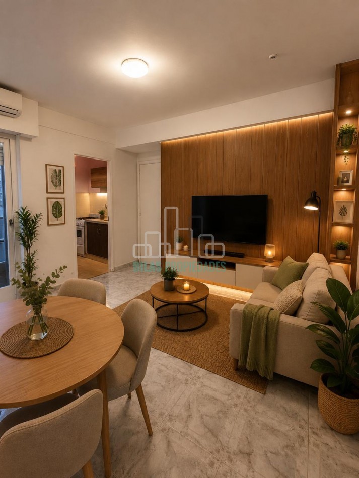 ALQUILER 2 AMBIENTES CON PATIO EN ALMAGRO 