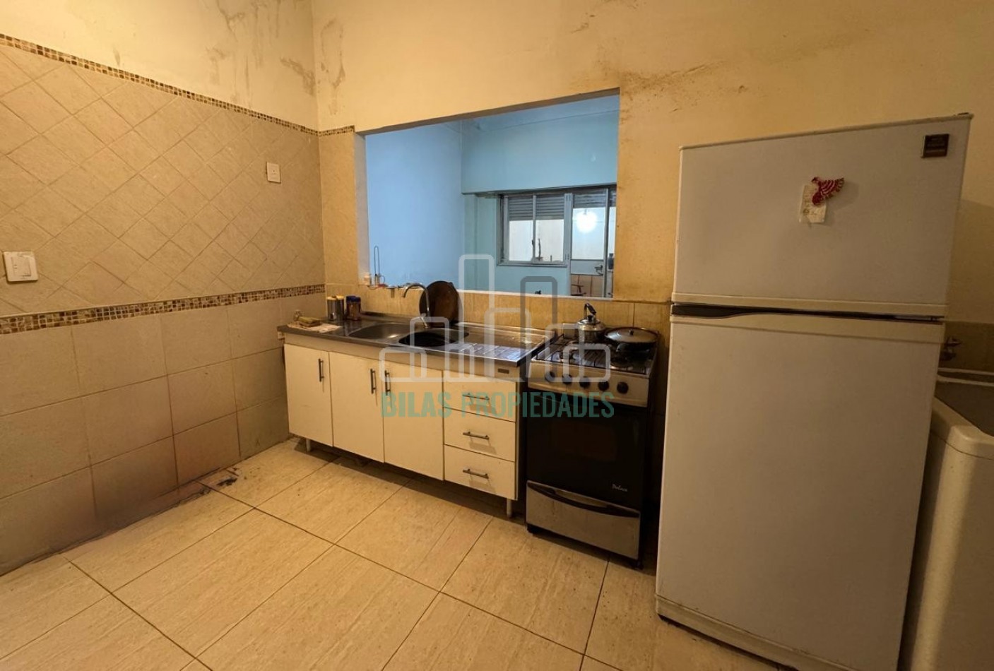 VENTA DEPARTAMENTO 3 AMBIENTES CON PATIO EN BALVANERA