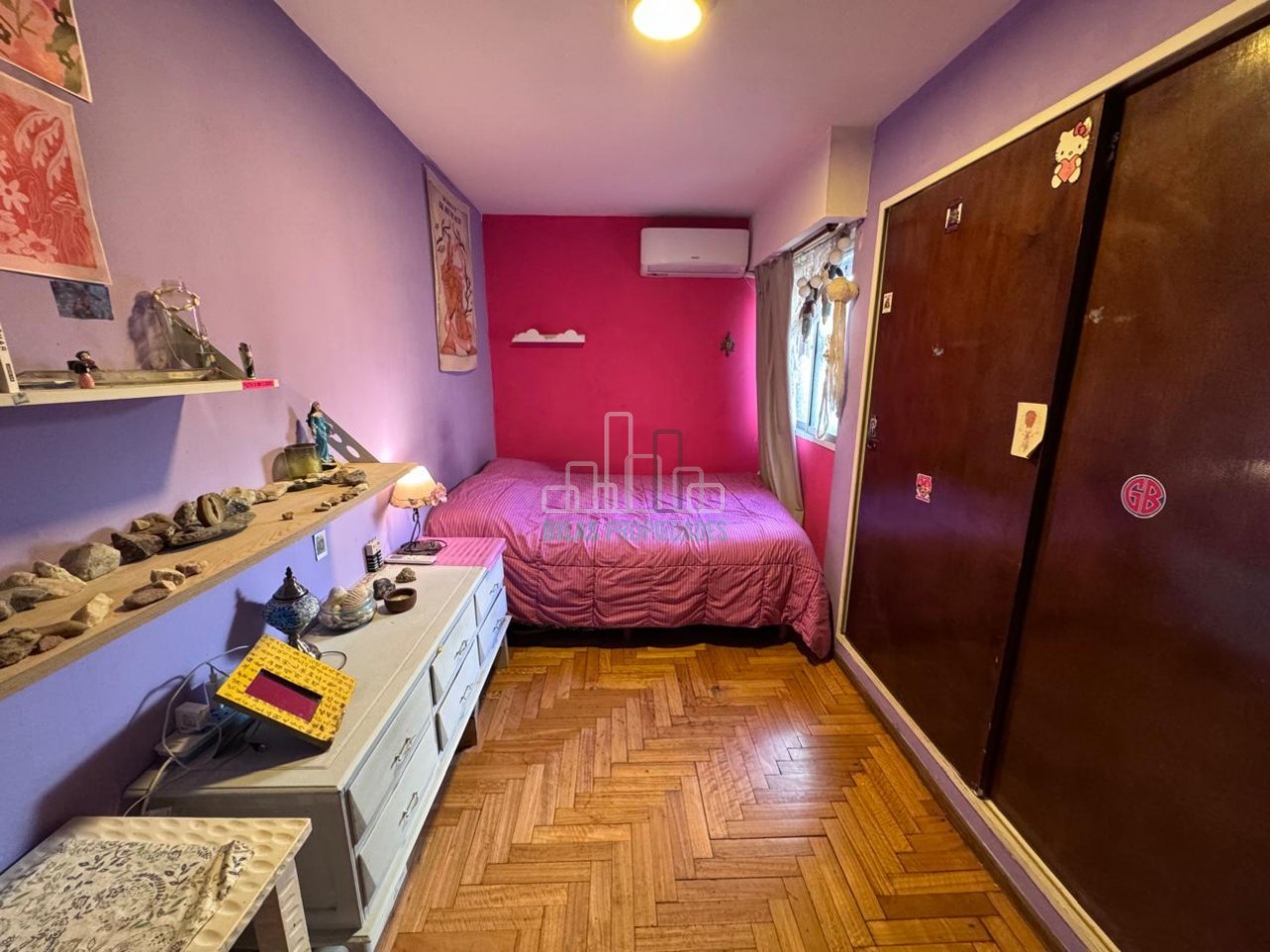 Venta departamento 3 ambientes + espacio adicional en Villa Crespo.