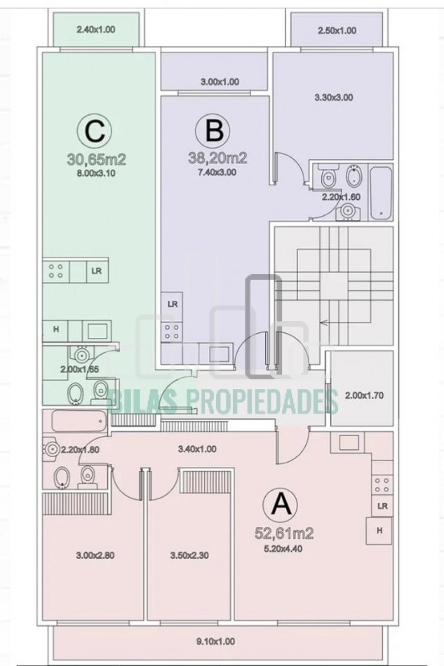 Venta Departamento Monoambiente en Monte Castro