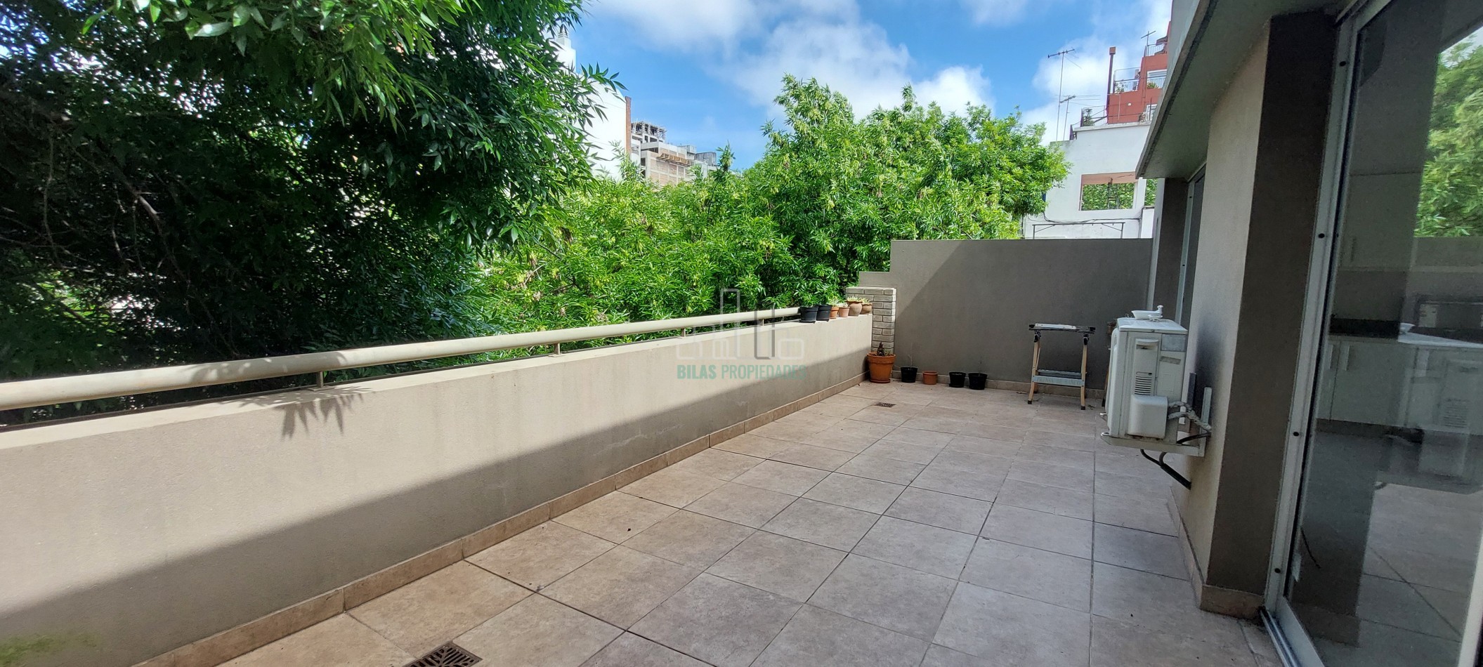 ALQUILER Monoambiente divisible de 34 m2 cubiertos con balcon TERRAZA en Nuñez