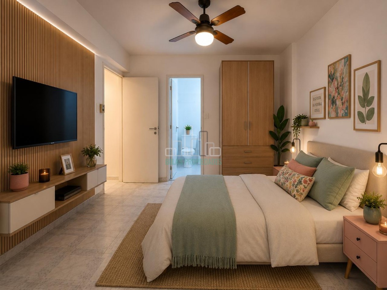 ALQUILER 2 AMBIENTES CON PATIO EN ALMAGRO 