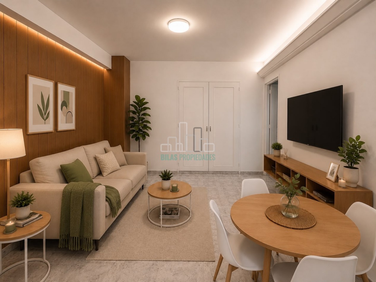 ALQUILER 2 AMBIENTES CON PATIO EN ALMAGRO 