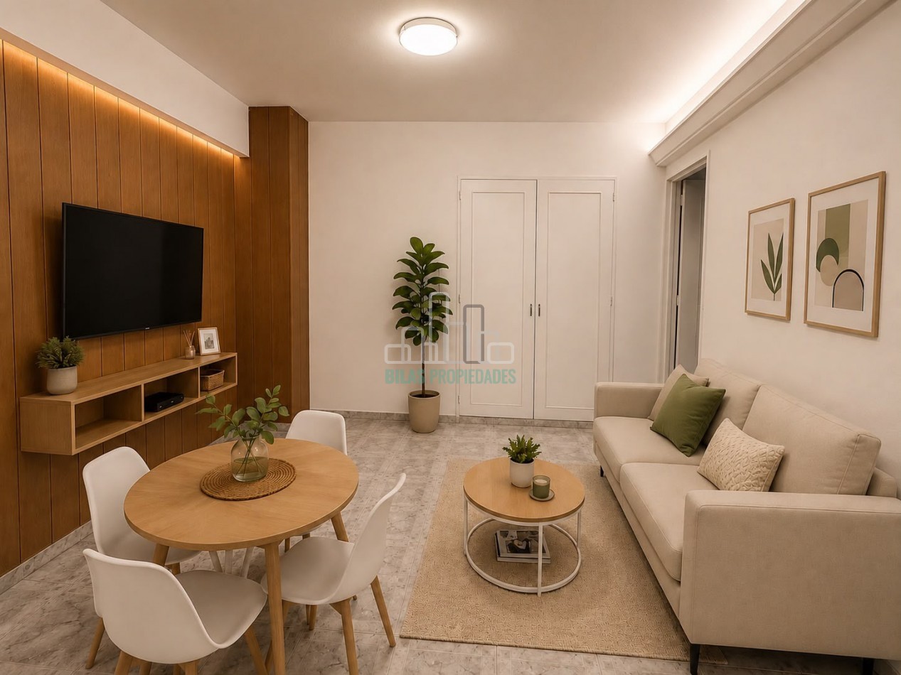 ALQUILER 2 AMBIENTES CON PATIO EN ALMAGRO 