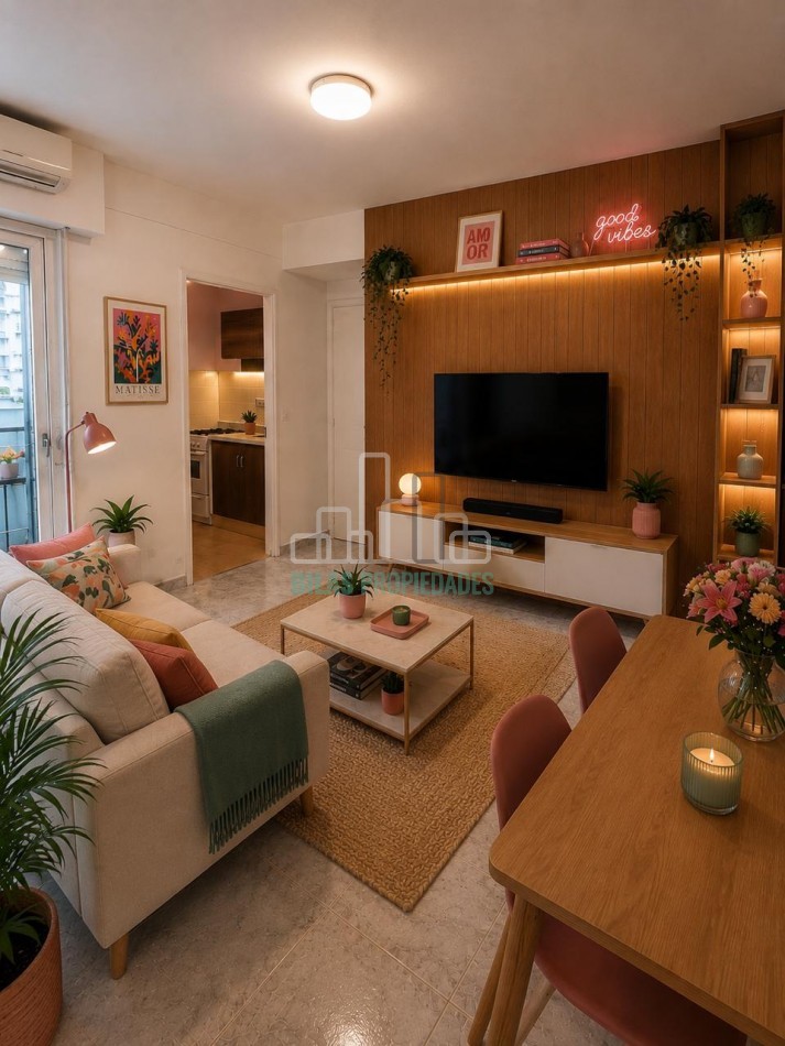 ALQUILER 2 AMBIENTES CON PATIO EN ALMAGRO 