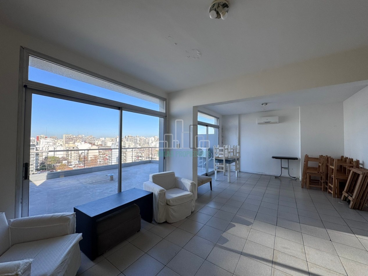 ALQUILER MONOAMBIENTE CON BALCON, VISTA ABIERTA Y AMENITIES- APTO PROFESIONAL