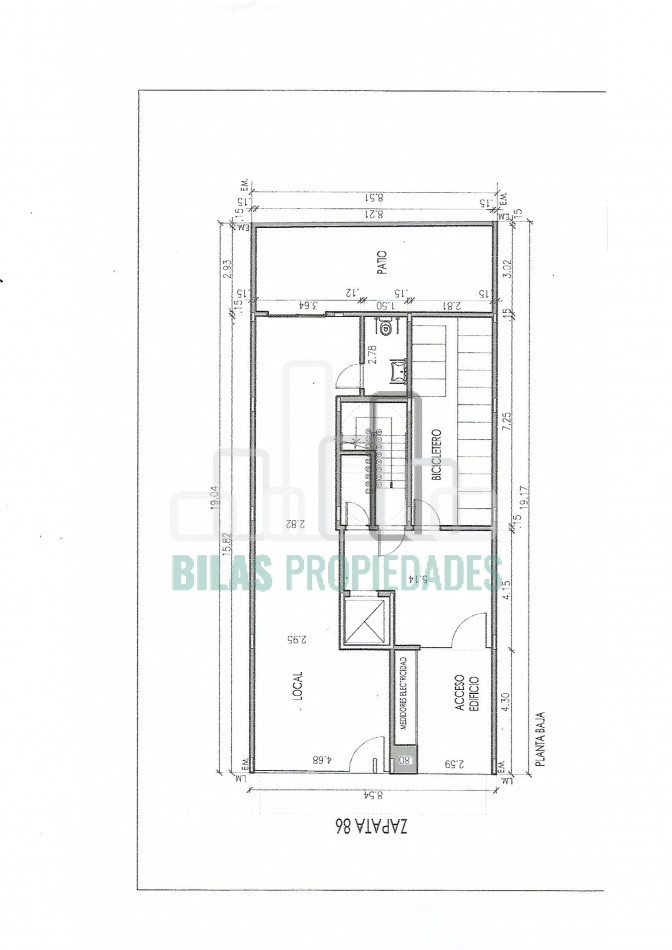 2 AMBIENTES A ESTRENAR AL FRENTE CON BALCON - PISO 7 - VISTA ABIERTA