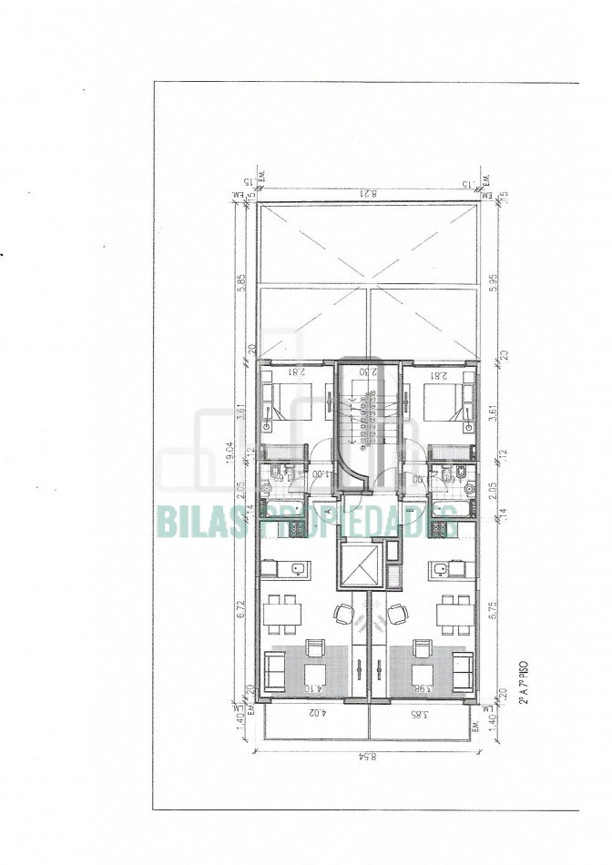 2 AMBIENTES A ESTRENAR AL FRENTE CON BALCON - PISO 7 - VISTA ABIERTA