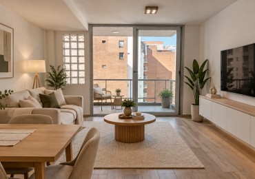 2 AMBIENTES A ESTRENAR AL FRENTE CON BALCON - PISO 7 - VISTA ABIERTA
