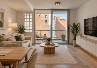 2 AMBIENTES A ESTRENAR AL FRENTE CON BALCON - PISO 7 - VISTA ABIERTA